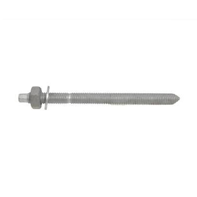 STUD CHEMICAL CHISEL PNT GAL M20 X 260 MM